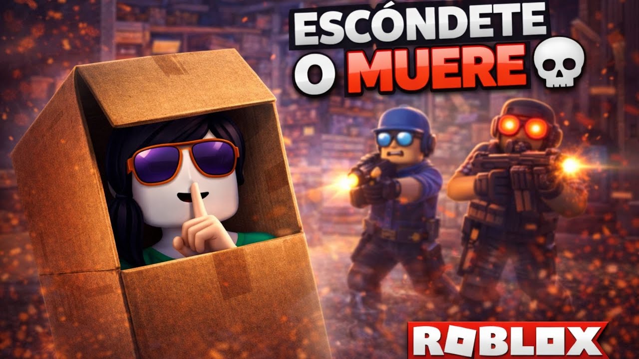 Me convertí en un OBJETO y casi me descubren… | ESCÓNDETE O MUERE Roblox