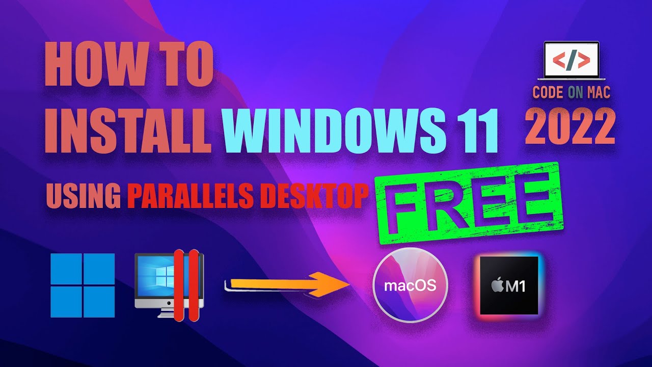 How to install Windows 11 using Parallels Desktop on Apple M1 MacOS #howtoinstallwindowsonmac
