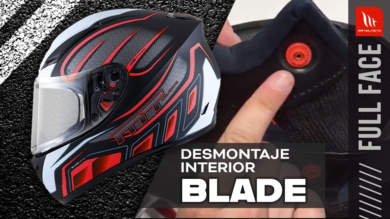 MT Blade | Desmontaje interior lavable