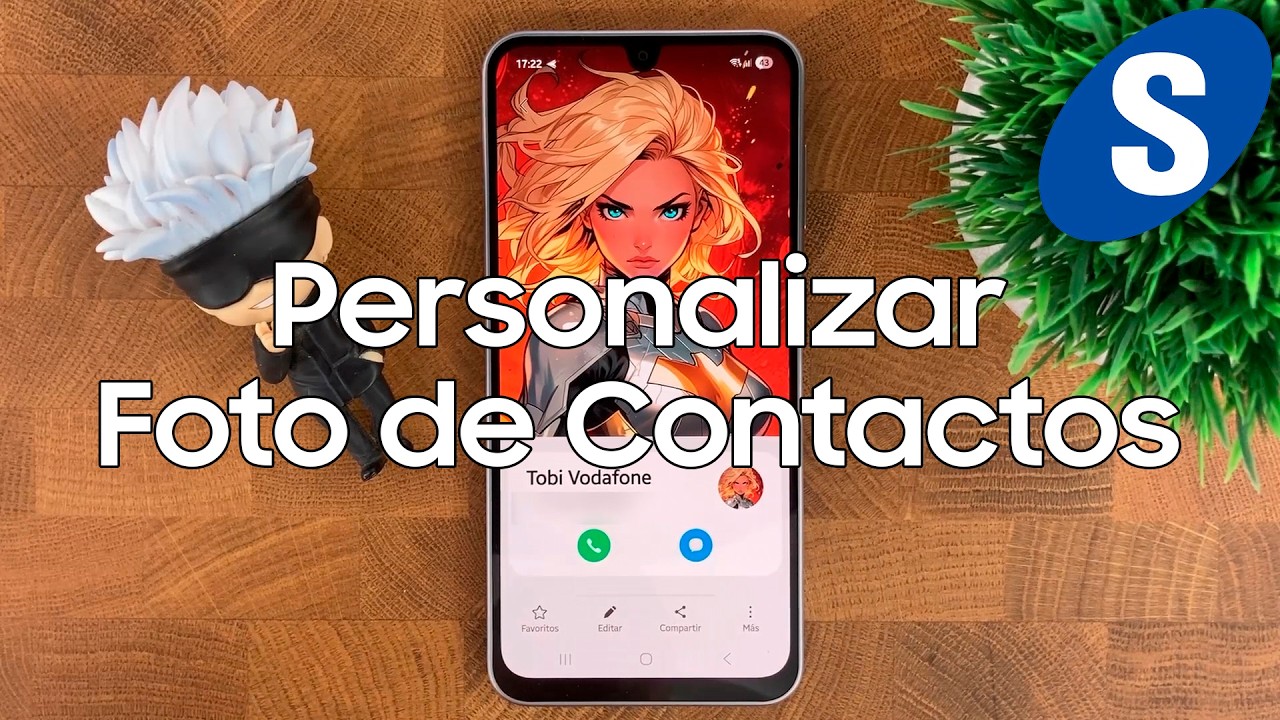 Como Personalizar la Foto de un Contacto en un Telefono Samsung - Samsungizate