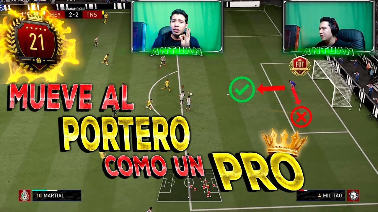 como mover al portero en fifa 21 Como un Pro