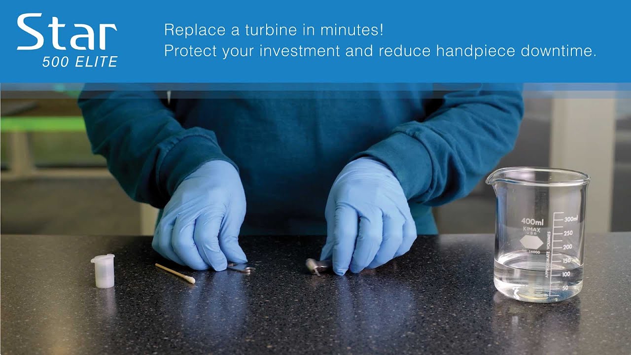 Star Handpieces Turbine Replacement