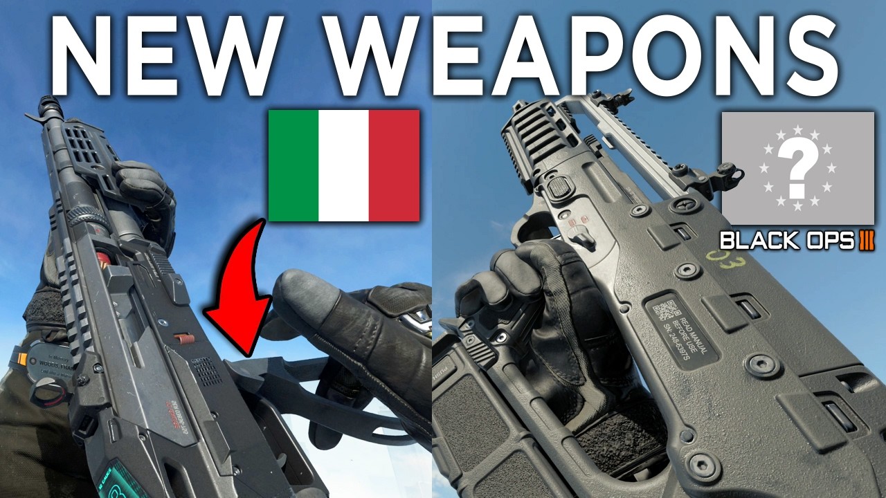 NEW Black Ops 7 In-Season 4 Weapons Real Names/Origins Showcase