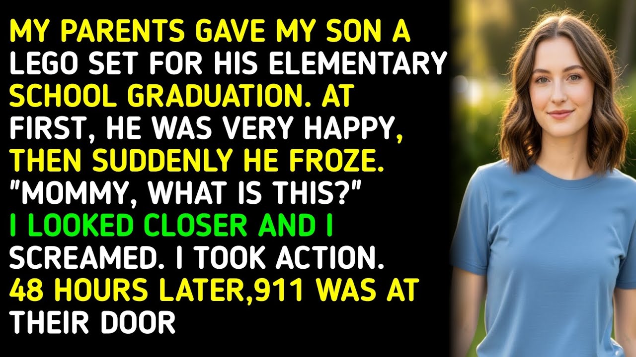MY PARENTS GAVE MY SON A LEGO SET FOR HIS ELEMENTARY SCHOOL GRADUATION. AT FIRST, HE WAS VERY HAP...