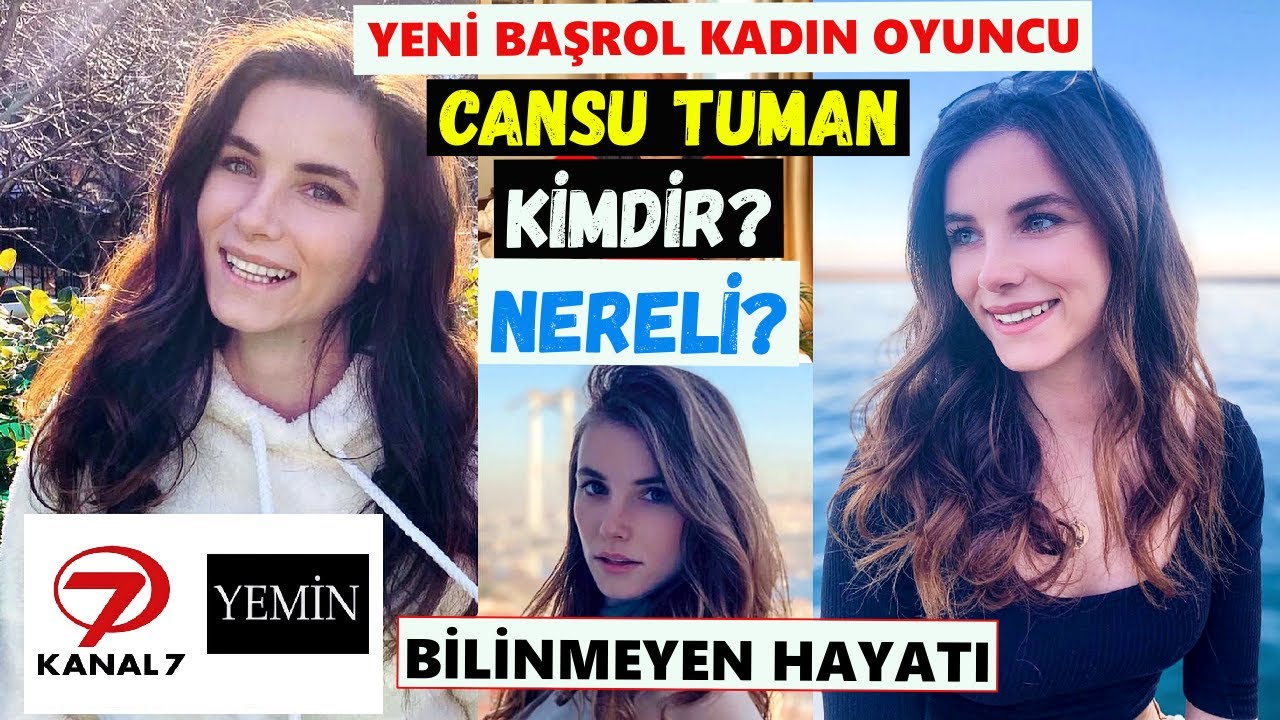 Yemin Dizisinin Yeni Başrol Oyuncusu Cansu Tuman Kimdir Nereli? Feride Kim?