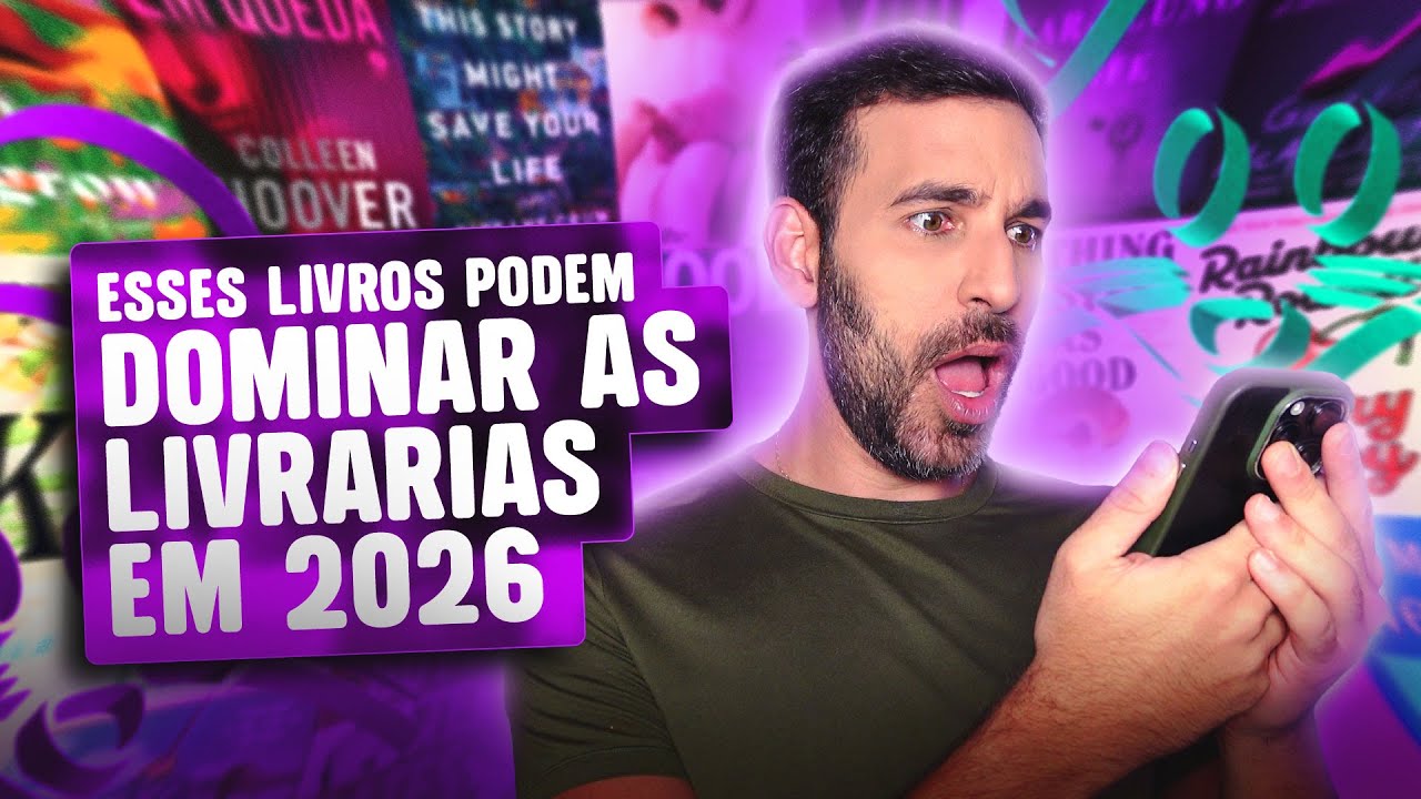 LIVROS GRINGOS INCRÍVEIS QUE SERÃO LANÇADOS NESTE ANO!