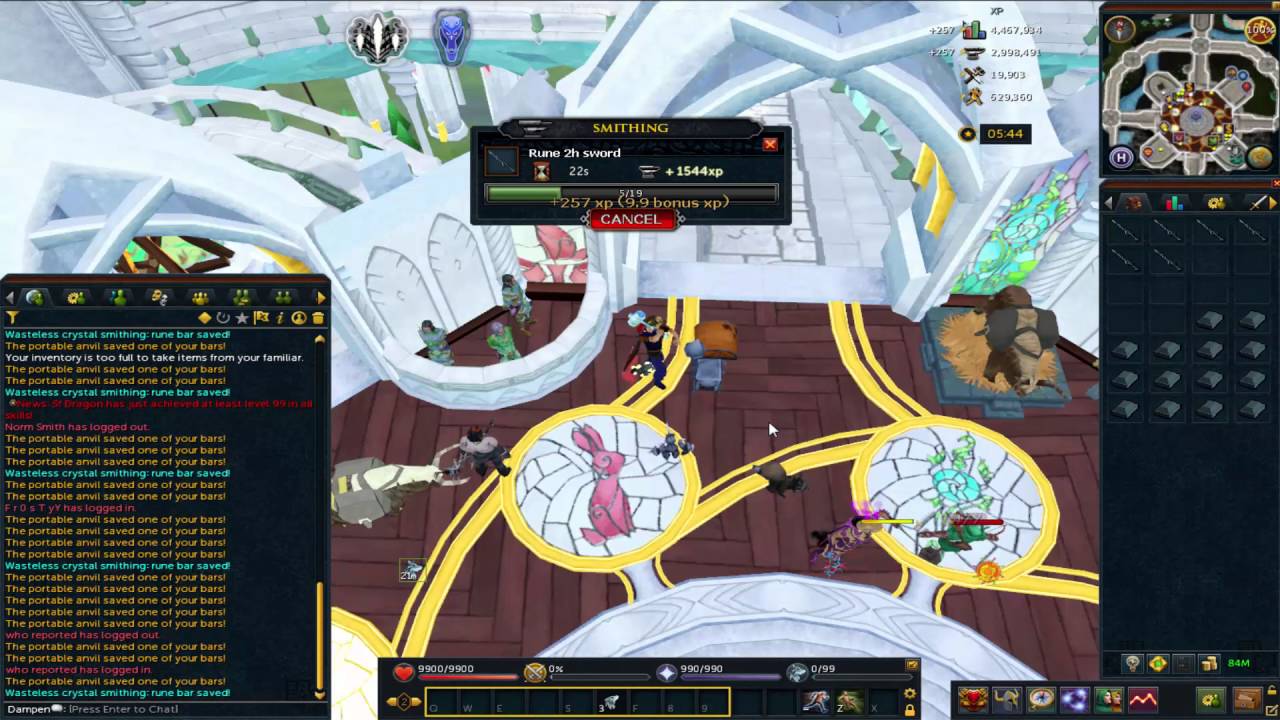 200m Smithing