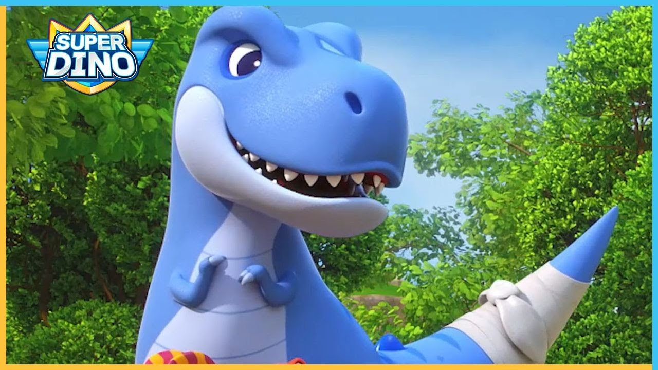 A Huge Fire | Superdino | 55' Compilation | Dinosaurs for kids 🦖🦕