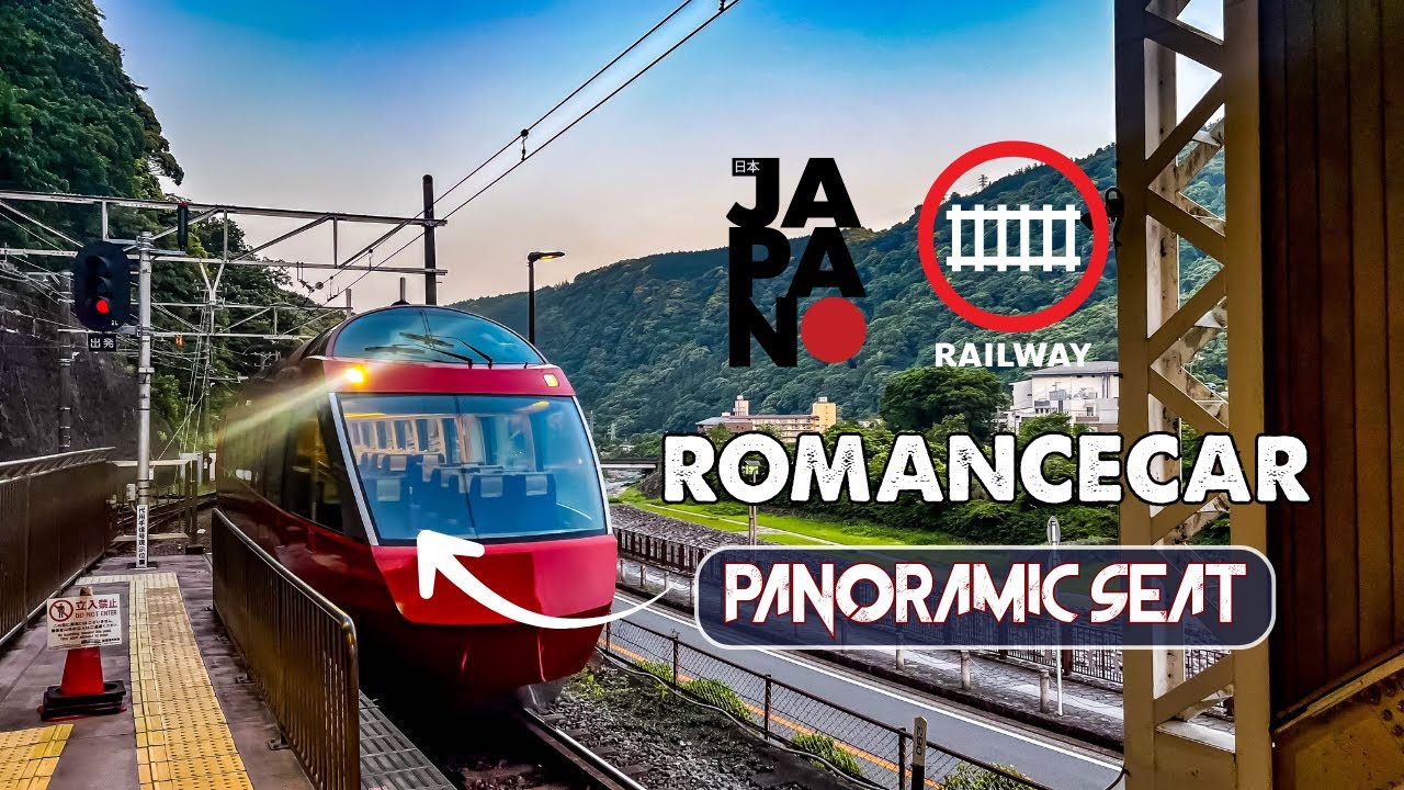 Самая живописная поездка на поезде в Японии: смотровая площадка Romancecar из Хаконе в Синдзюку 🚄🇯🇵