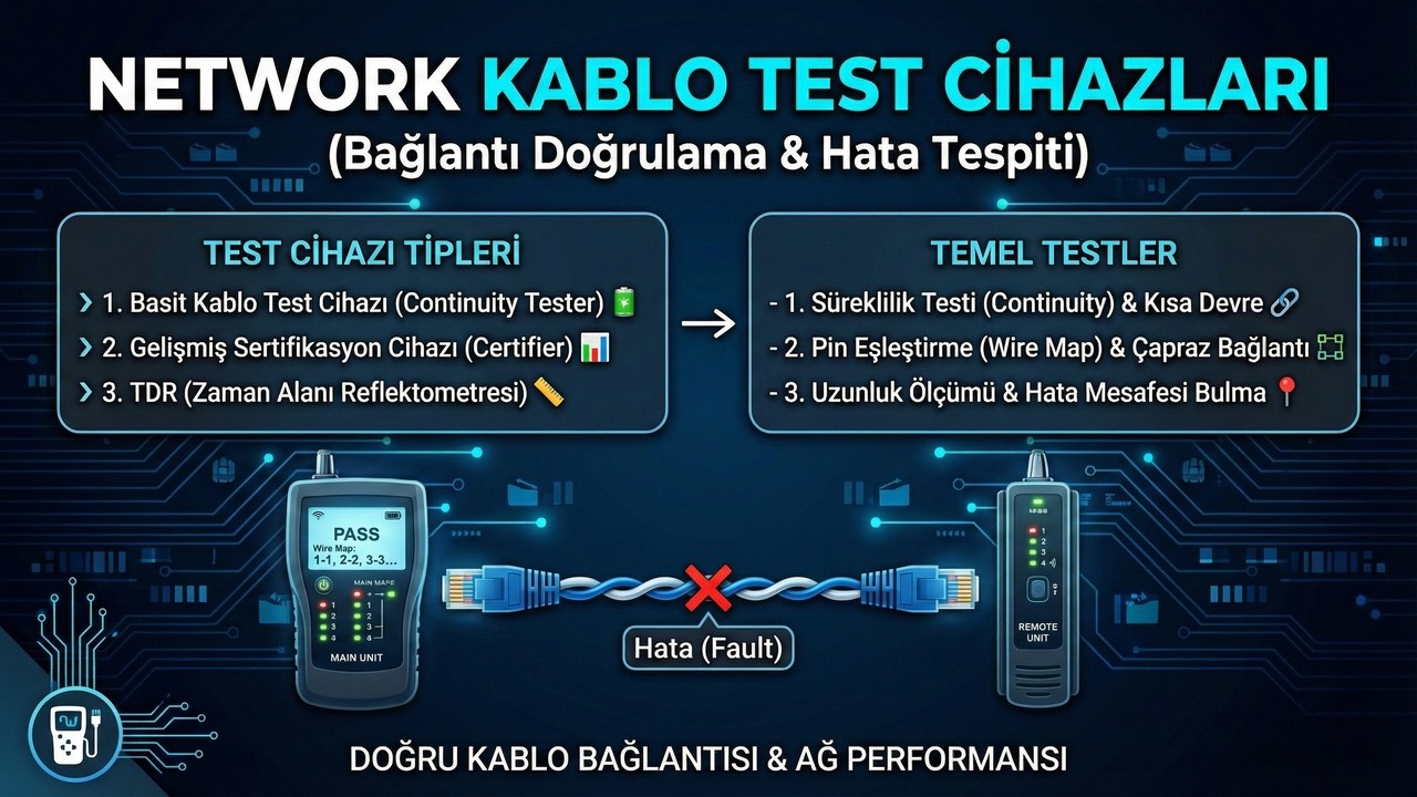 Network Kablo Test Cihazları