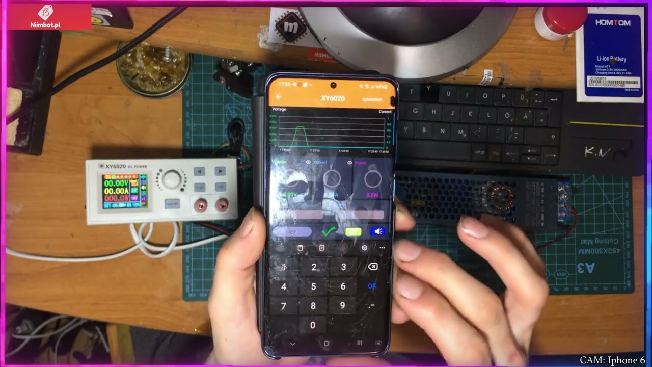 Przetwornica XY6020 - Parowanie z WIFI Aplikacja Sinilink