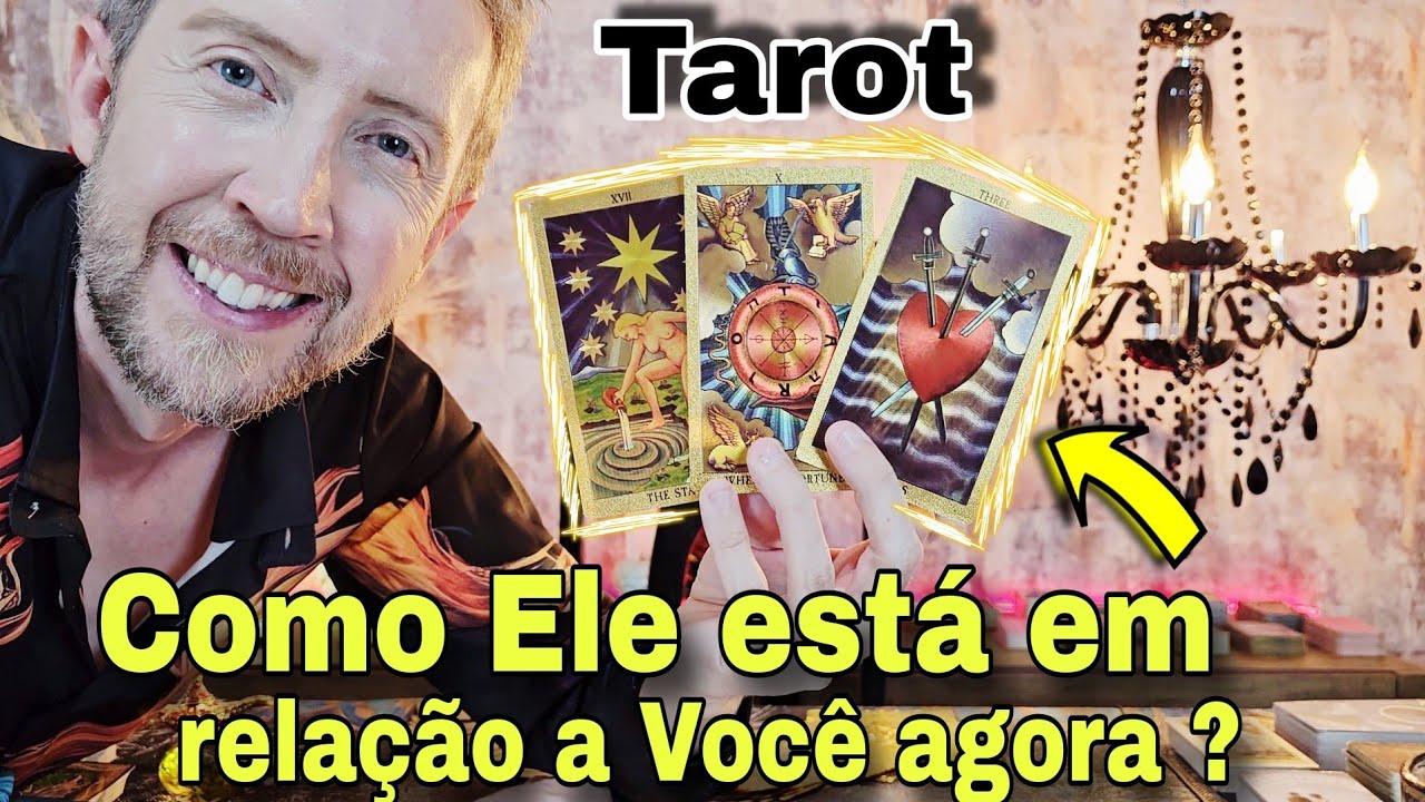 Como ele está em relação a você agora ?Tarot de hoje- Como ele está em relação a mim hoje tarot ?