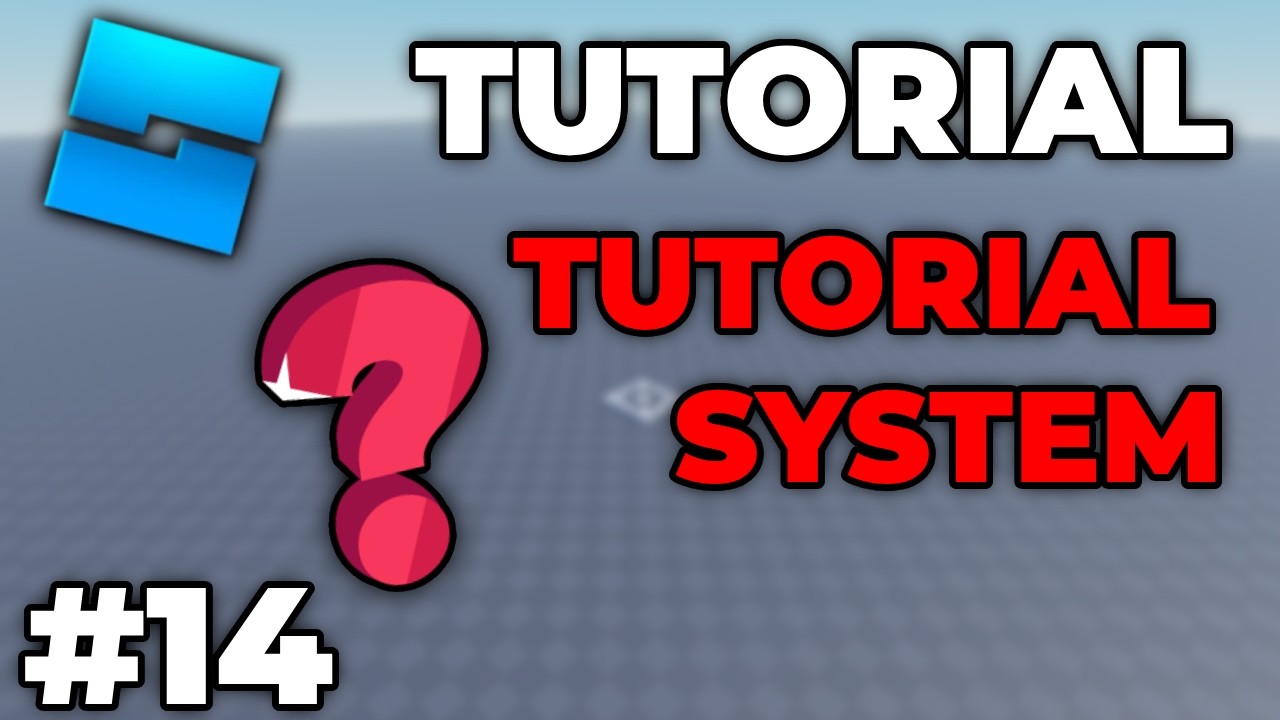 How to make a TUTORIAL SYSTEM in ROBLOX STUDIO (#14)