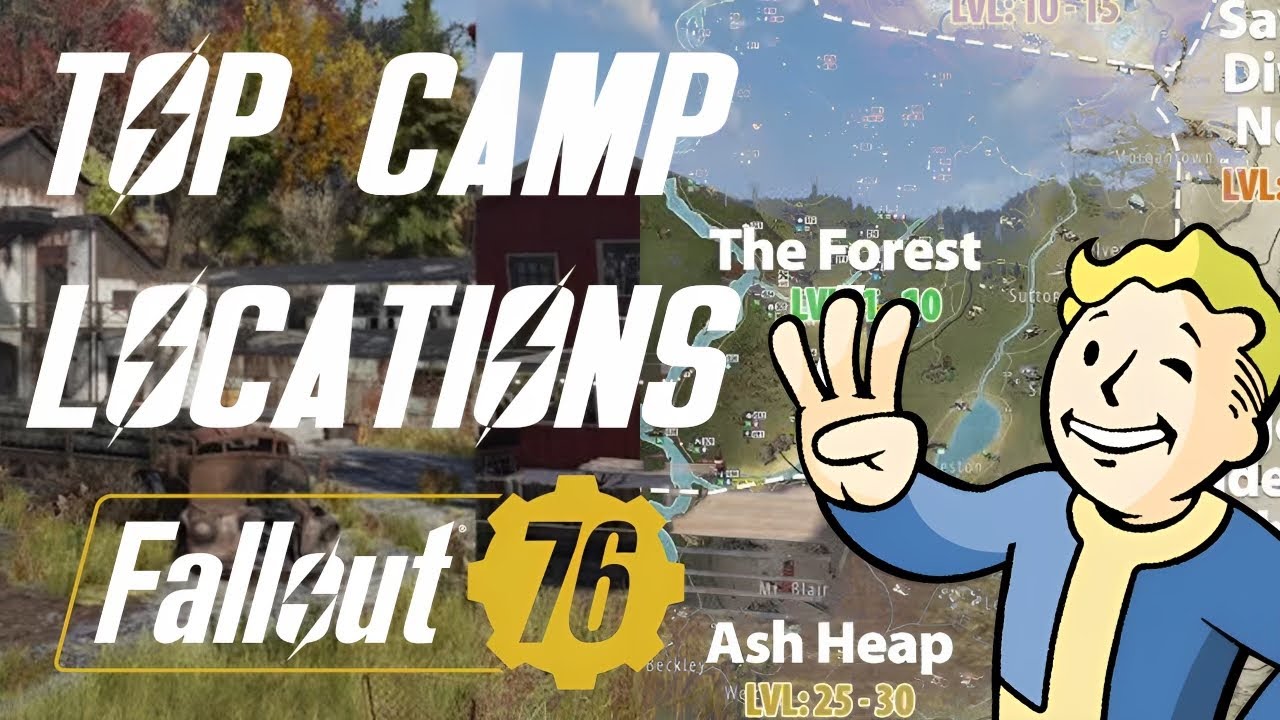 Fallout 76 | Are These The BEST Camp Location In Fallout 76!