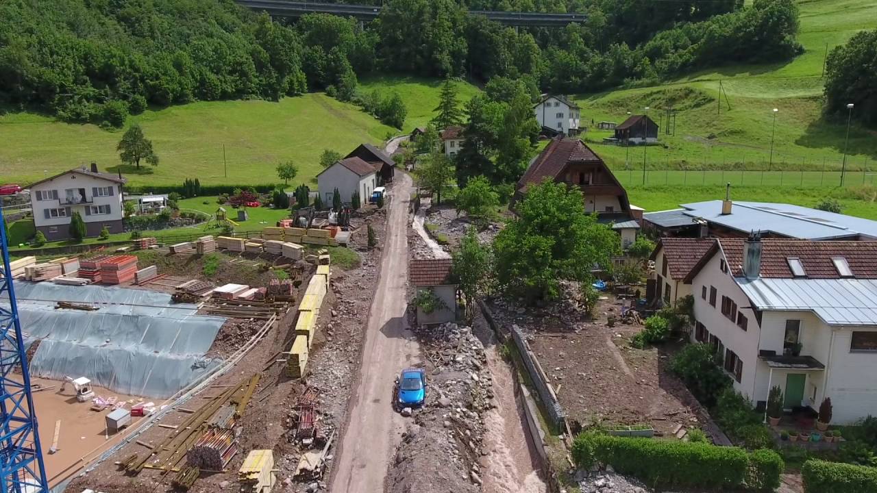 Unwetter Unterterzen 2016 - der Tag danach