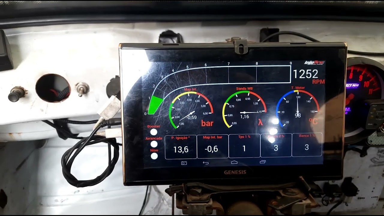 Aquela tela top na inje&ccedil;&atilde;o eletr&ocirc;nica program&aacute;vel, ,efi v2 lite
