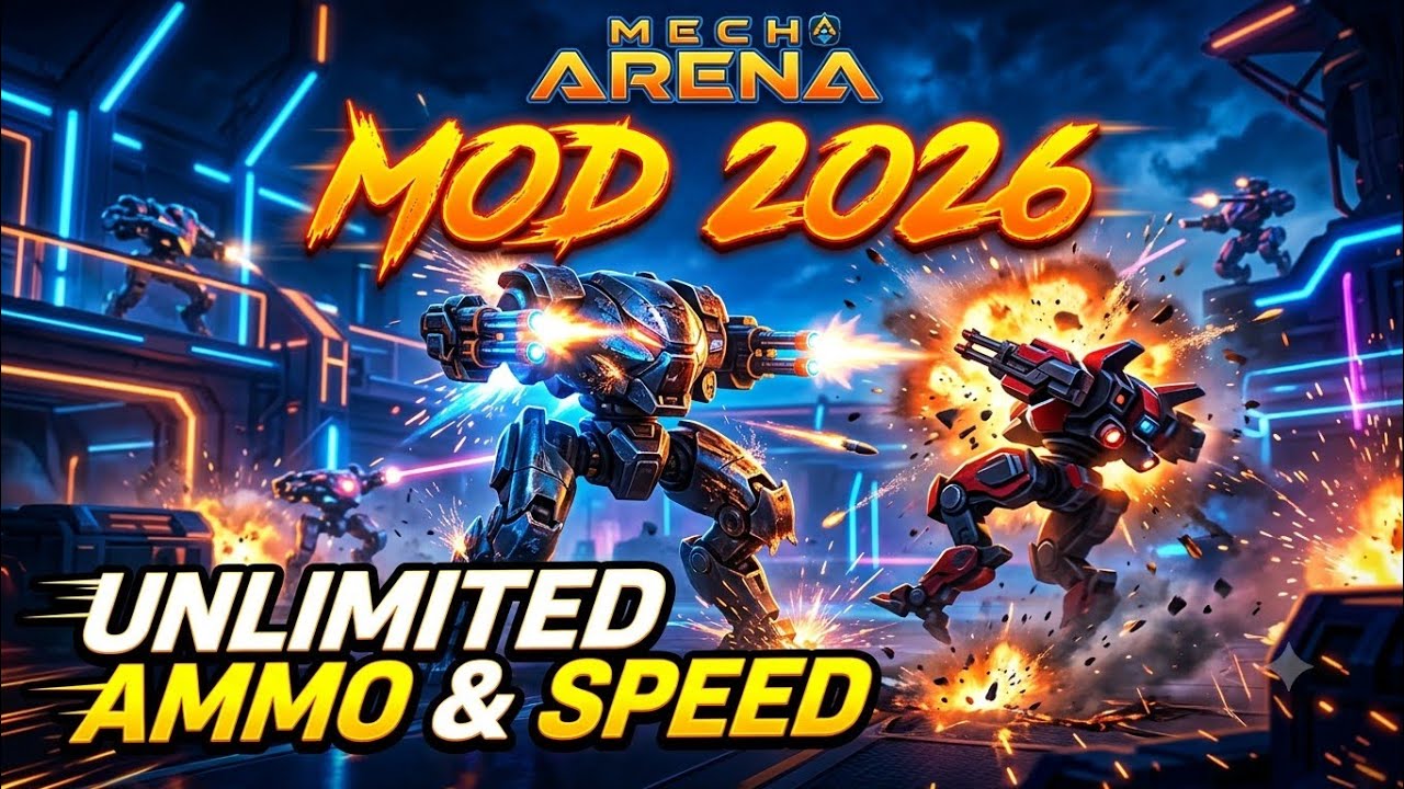 Mech Arena Mod APK 2026: 3.470.00 Unlimited Ammo & Speed\! (No Crash & Anti-Ban Guide)