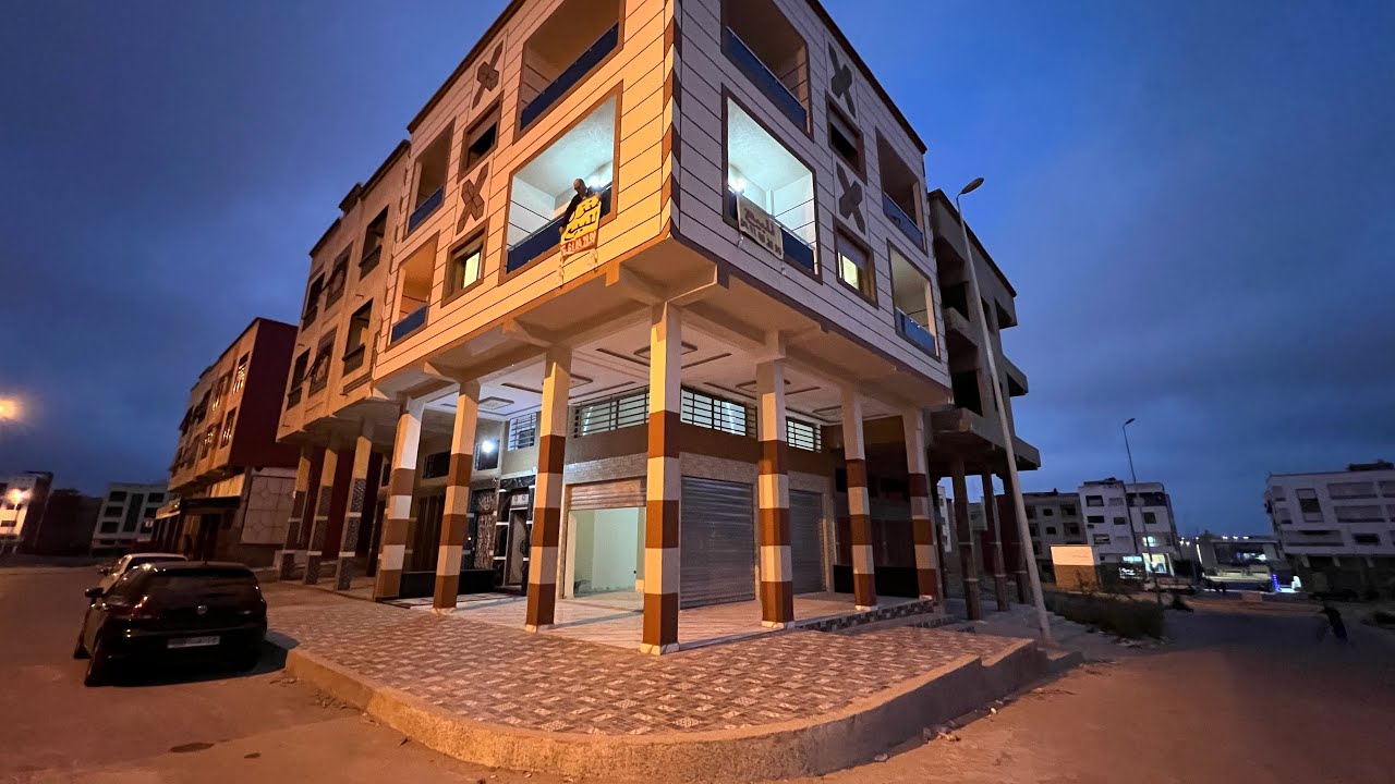 منزل 🏡 جديد شوكة بحد السوالم ✅المساحة 100 متر بتمن شقة يتكون من ثلاثة طوابق ومحلات تجارية ها الهوتة