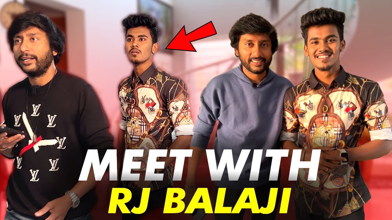 Meet with RJ Balaji Anna | Mabu Crush | Vlog