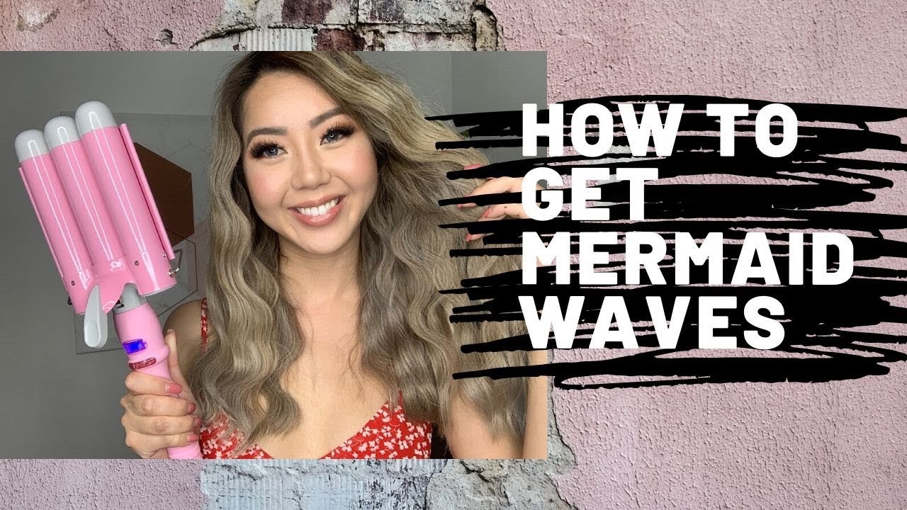 MERMAID WAVES HAIR TUTORIAL | UNBOXING Mermade Hair Waver