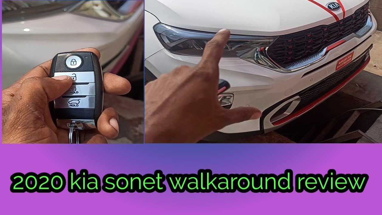 kia sonet walkaround review|autoshala
