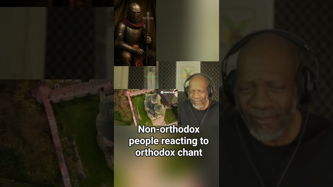 non-orthodox people reacting to orthodox chant  
