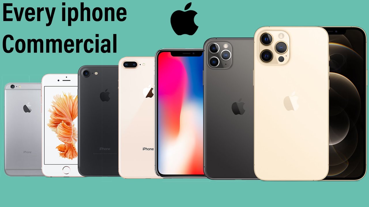 Every iPhone reveal trailer from ( iPhone 6 - iPhone 12 )