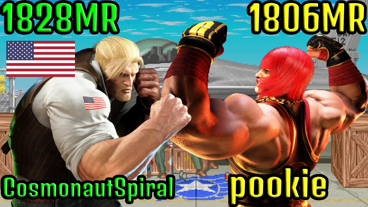 👑 STREET FIGHTER 6 ➥ CosmonautSpiral (GUILE ガイル) VS. pookie (MARISA マリーザ) MASTER RANKS 👑
