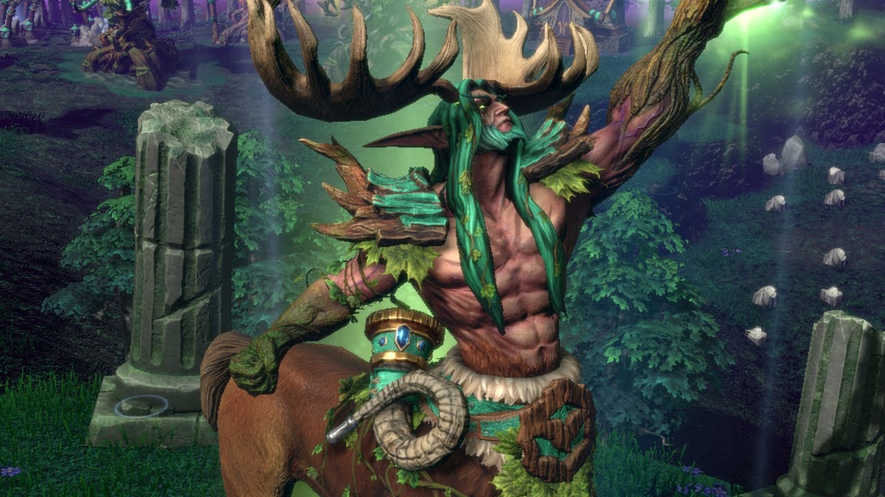 Grom se vuelve REPORONGA y mata a Cenarius Cinem&aacute;tica Remasterizada por Warglaive Warcraft Reforged