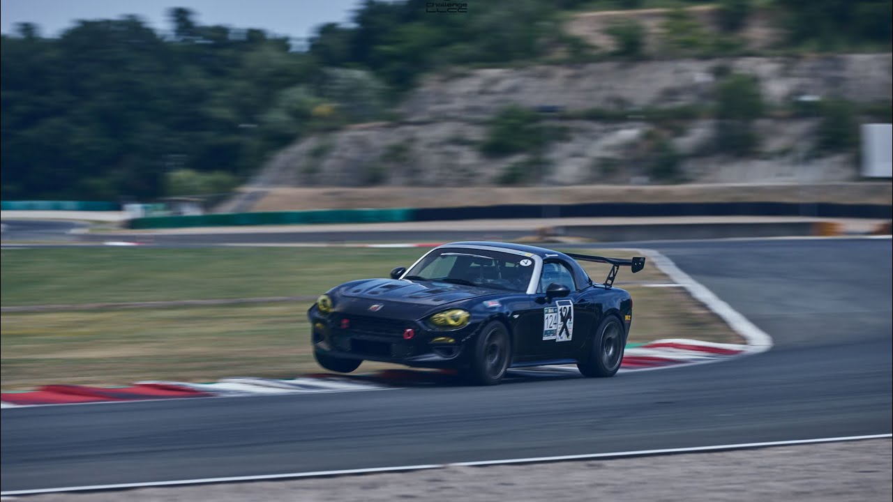 Abarth 124 spider varano de melegari 02/06/25 challenge llcc best lap 1.15.3