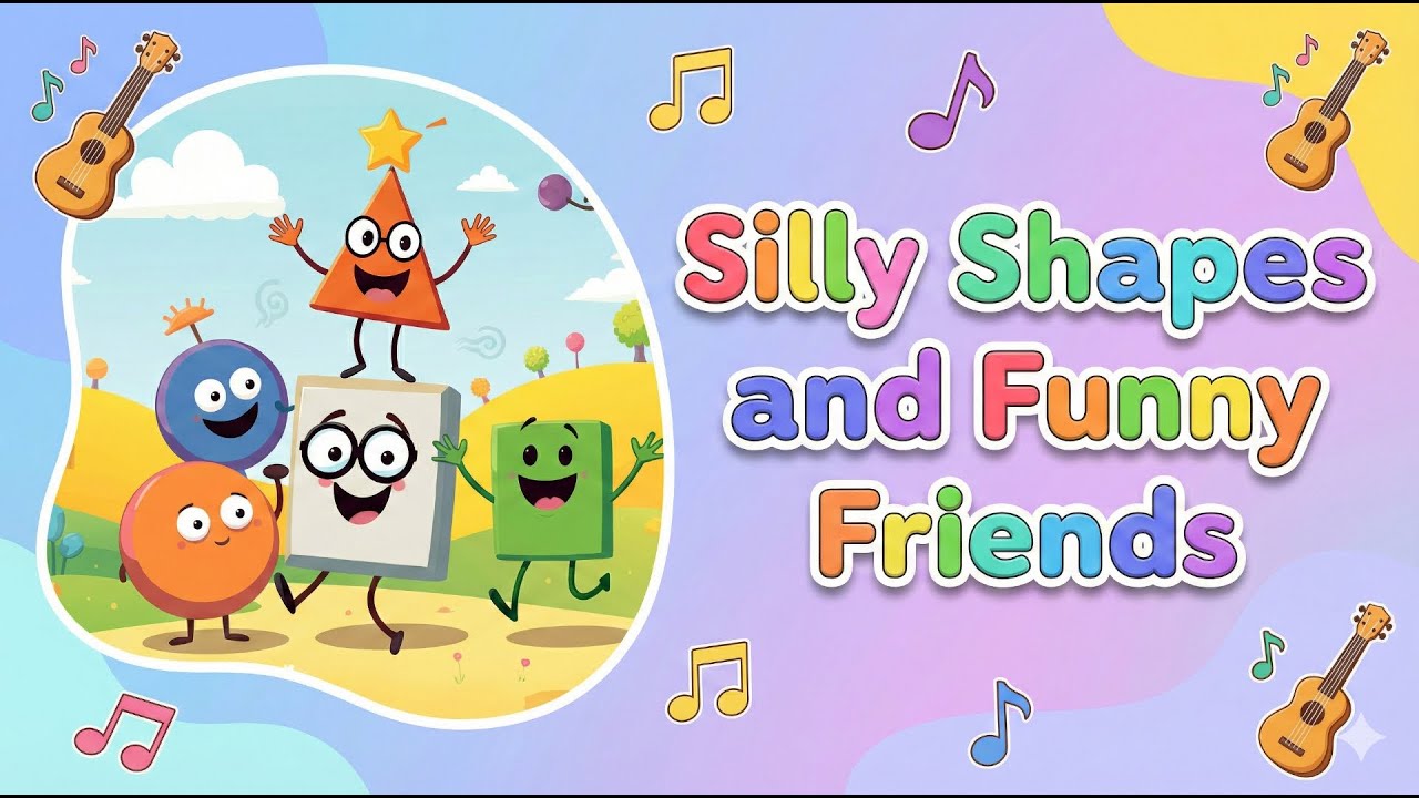 Silly Shapes and Funny Friends - Looparoo | Nursery Rhymes & Kids Songs