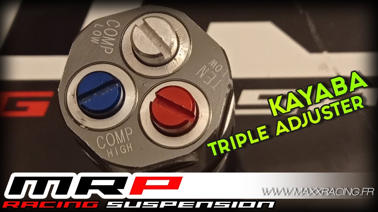 Explications du réglage d'amortisseur Kayaba Triple Adjuster