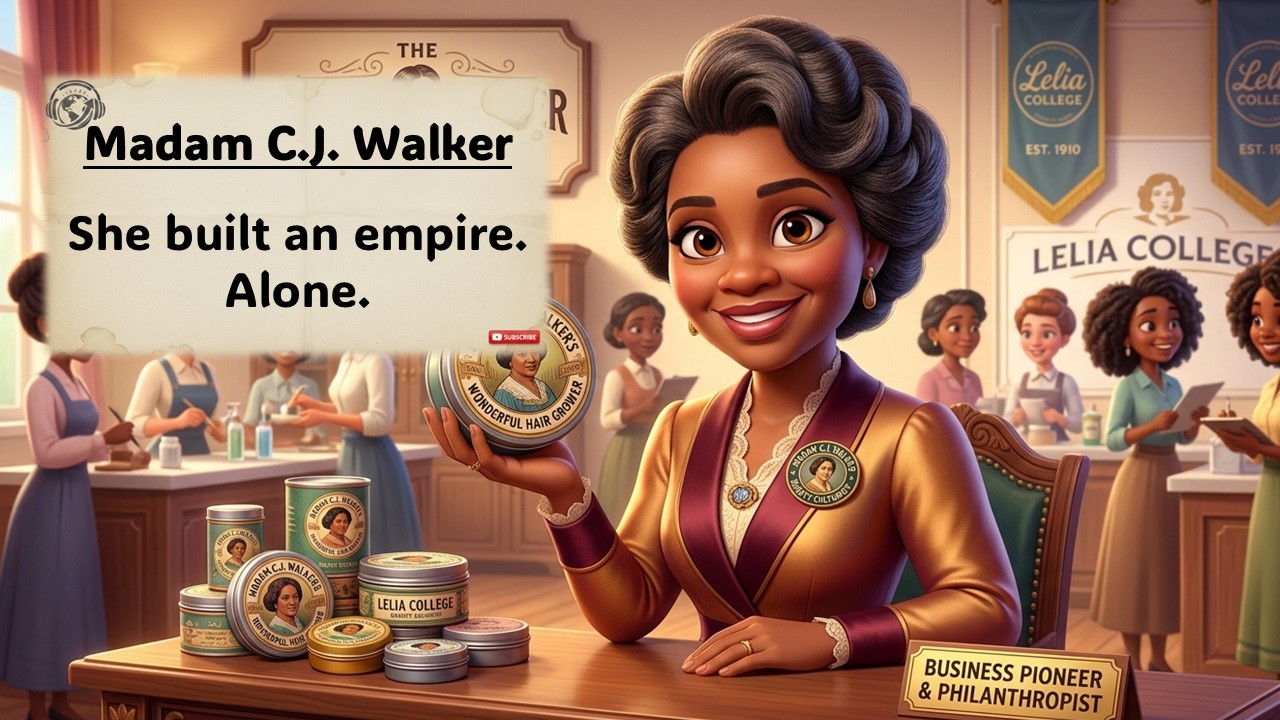 Madam C.J. Walker - The Woman Who Turned a Problem Into an Empire | English practice | Graded Reader