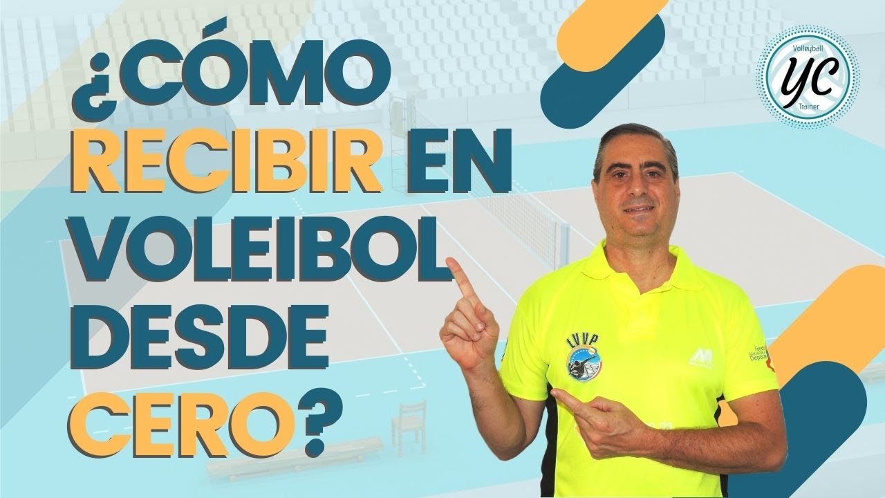 ¿Como RECIBIR un saque en VOLEIBOL desde CERO? EJERCICIOS Progresivos y Analíticos para RECEPCIÓN.