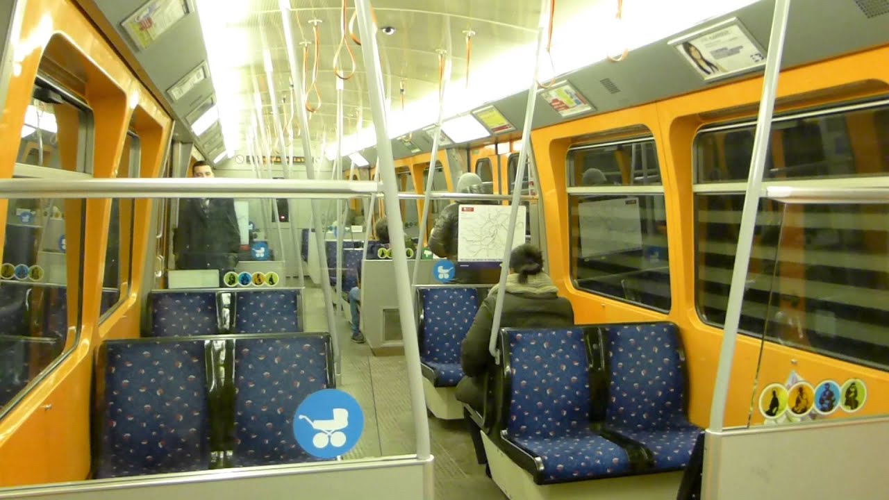 U-Bahn Wien - Mitfahrten unterschiedlicher Baureihen [1080p-HD]