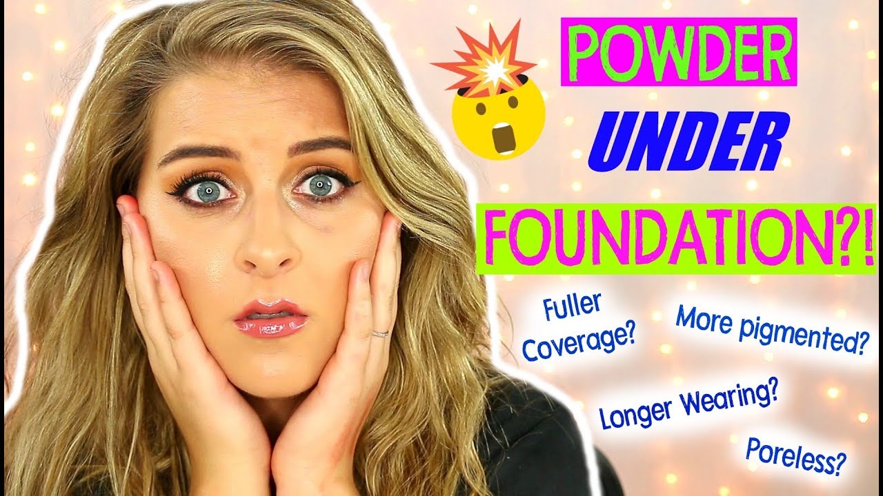 POWDER UNDER FOUNDATION?! | Wayne Goss Made Me Do It!