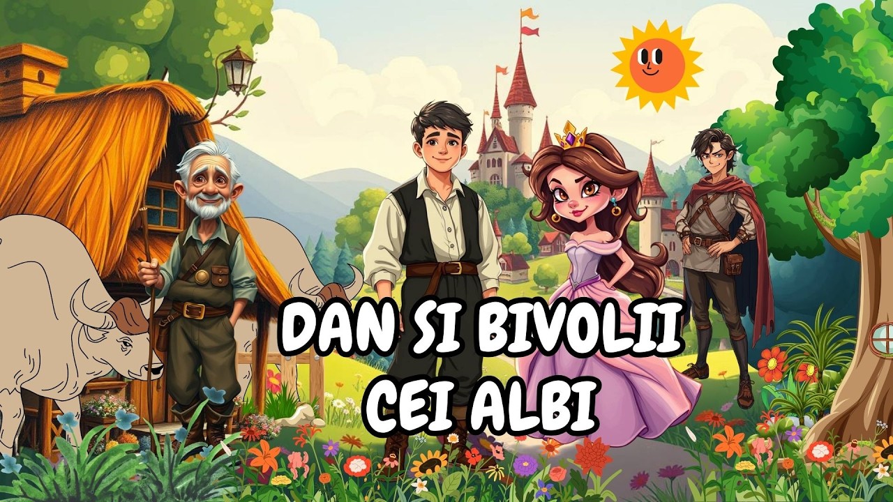 👑 Dan si Bivolii cei Albi | Povesti pentru copii | Basme | Povesti nemuritoare