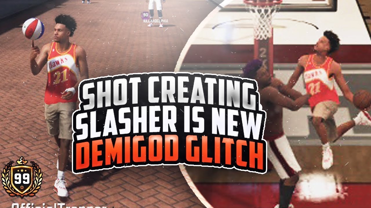 MY SHOT CREATING SLASHER IS A DEMIGOD GLITCH!😈 BEST ARCHETYPE NBA 2K18! 99 CONTACT DUNK & SPEED!🔥