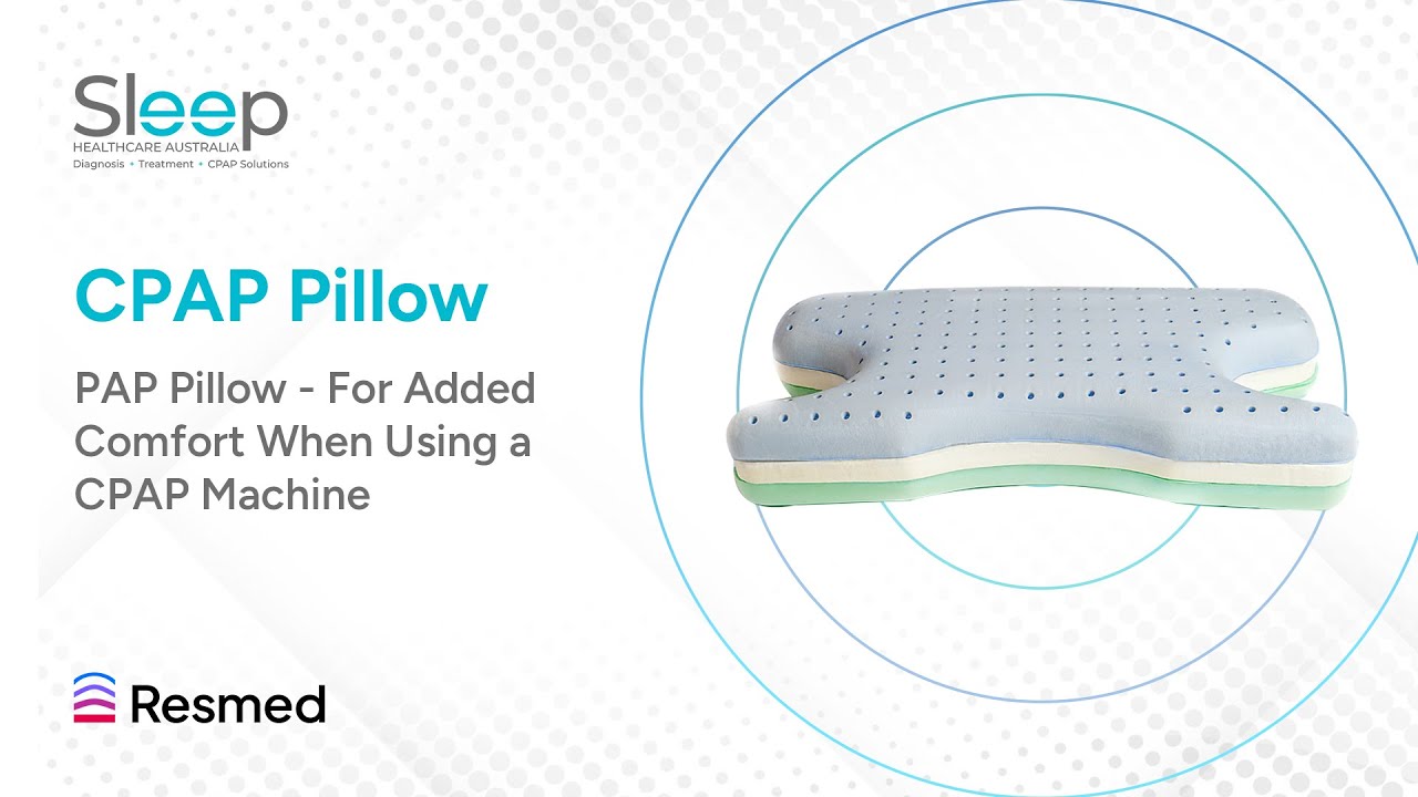 CPAP Pillow - For Added Comfort When Using a CPAP Machine