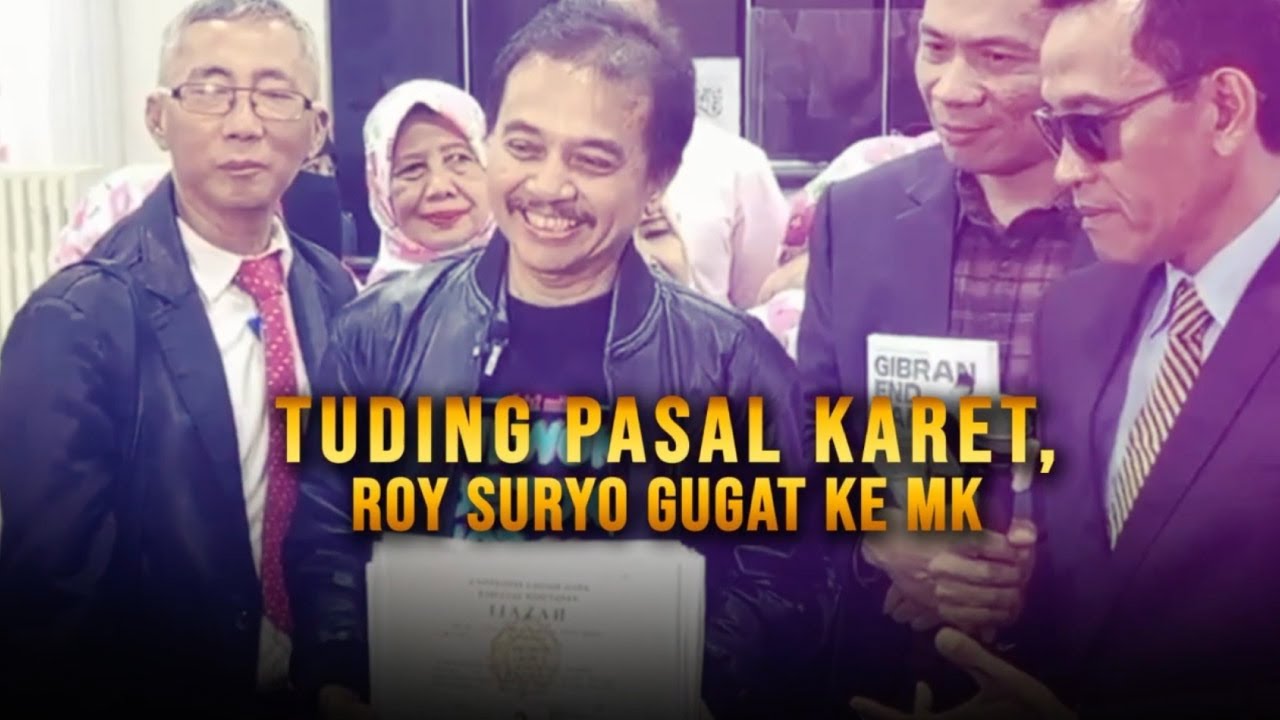 Roy Suryo Gugat ke MK Terkait Pasal Karet | Kabar Petang
