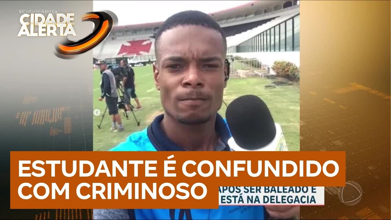 Estudante de jornalismo é confundido com criminoso e baleado por policial reformado no RJ