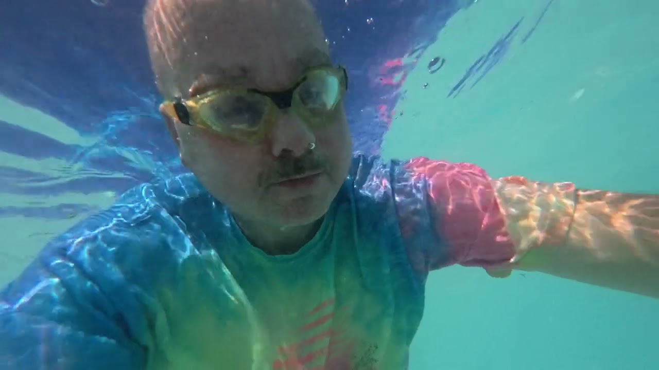 Again me swimming in the Bahamas