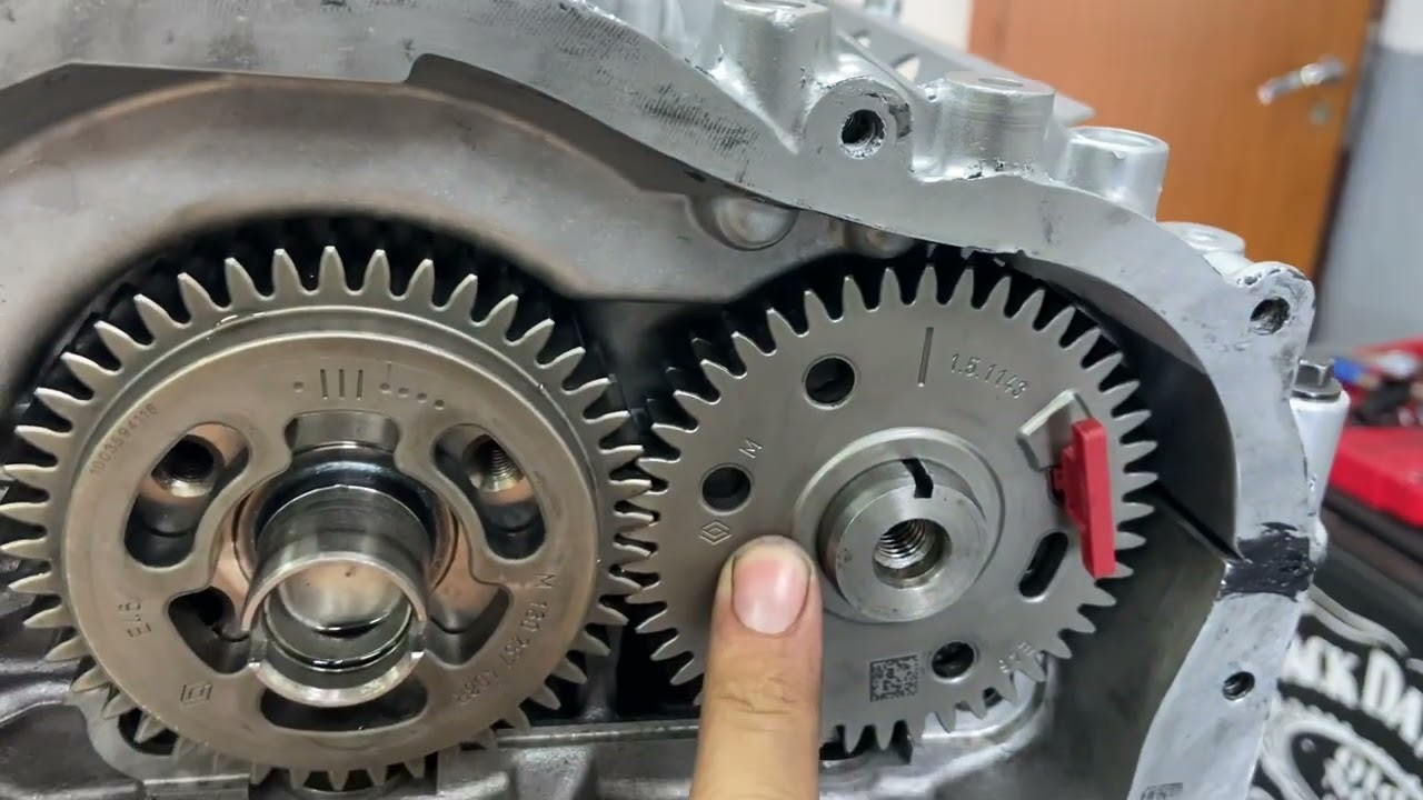 MOTOR M9T - MONTAGEM POLIAS DO COMANDO, RENAULT MASTER 2.3/NISSAN FRONTIER 2.3