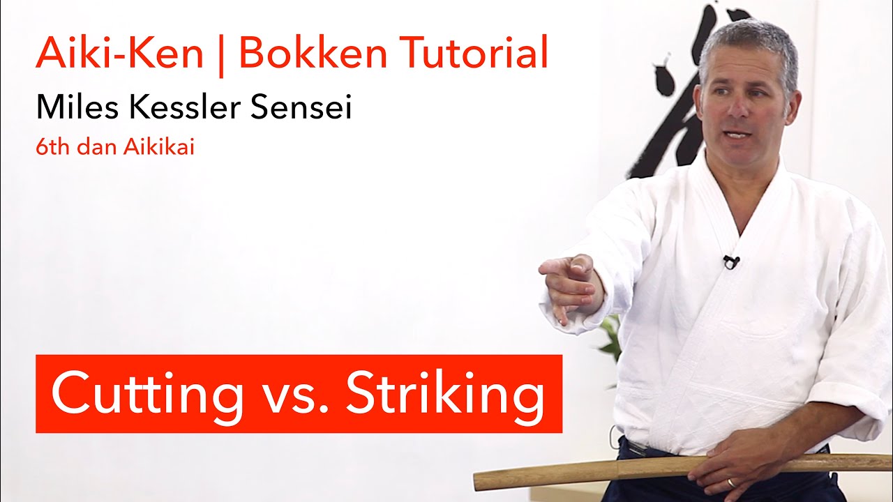 Cutting vs. Striking - Aikido Bokken Tutorial