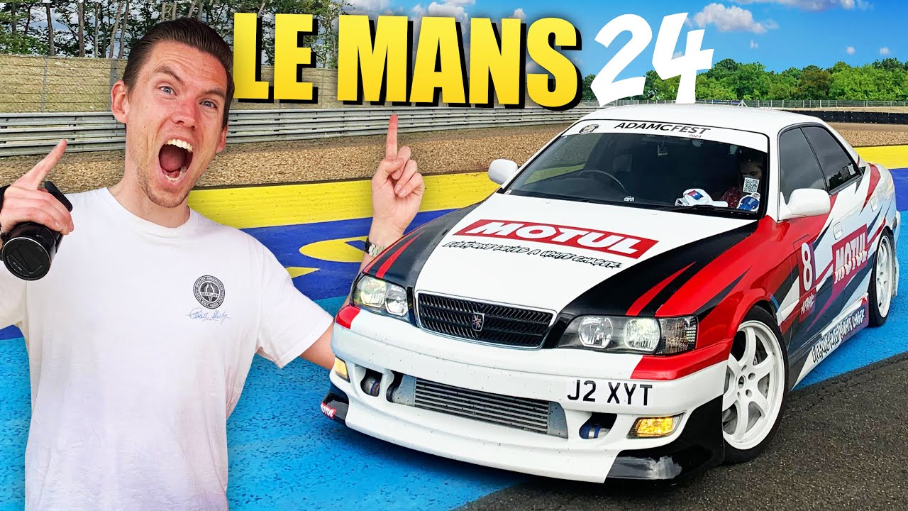 Visiting Le Mans 24h in a Modified Car - 2024 MOVIE!