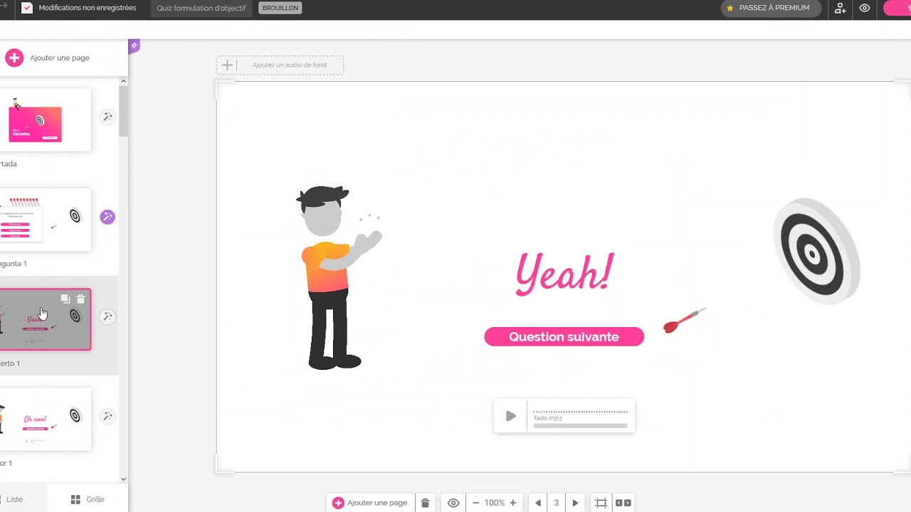 Créer un quiz avec Genially