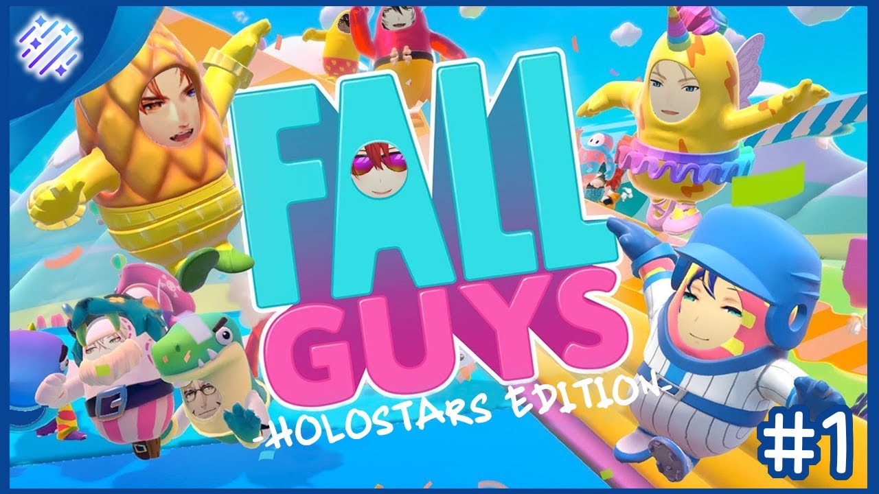 [HOLOSTARS] Holostars Fall Guys Moment [PART 1] 🌺🍕⚙️🎭🦔💨🍷🟣🐃