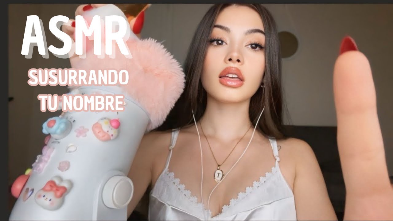 ASMR | Los nombres de mis suscriptores con distintos triggers para dormir bien 🥰
