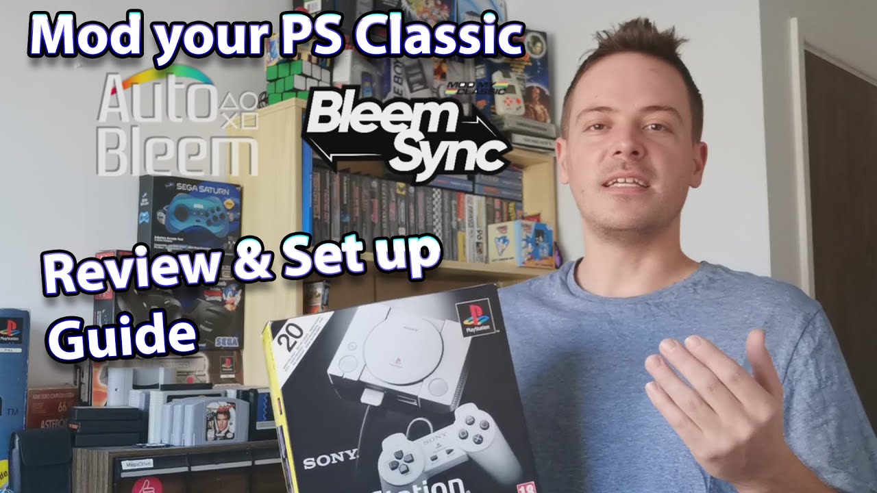 Now is the time to Mod your PlayStation Classic, Auto Bleem & Bleem Sync , set up & Compatibility