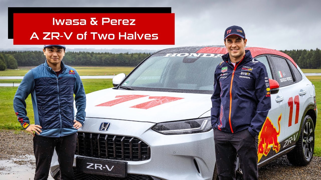 A ZR-V of Two Halves: Sergio Perez and Ayumu Iwasa